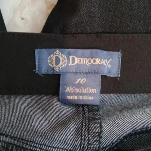 Democracy Ab solution Tummy Control Stretchy Skinny Womens 10 thumbnail 4