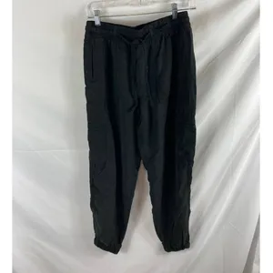 American Eagle Jogger Cargo Style Pants Black Size small thumbnail 3