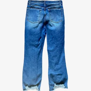 3x1 Empire Crop Flare High Waist Med Wash Blue Jeans Sz‎ 30 thumbnail 4