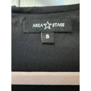 Area Stars Asymmetrical‎ Sequin Dress Black Women's Womens Size Small thumbnail 5
