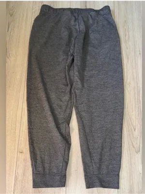 Nike grey gray dri fit joggers sweatpants thumbnail 3