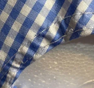 BP GINGHAM BOW CAP IN Baby BlueWHITE NWT NORDSTROM One Size thumbnail 6