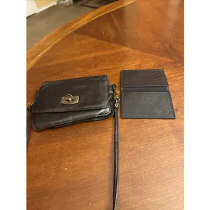 Wilsons Leather Wallet Black Wallet/ Mini Crossbody thumbnail 10