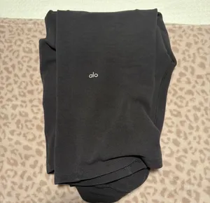 Alo waffle knit wide leg pants thumbnail 2