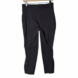 Lululemon Base Pace HR Tight 23" *Brushed Cropped Legging Black Women's Size 10 thumbnail 2