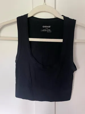 Garage Scoop Neck Ribbed Tank Top thumbnail 3