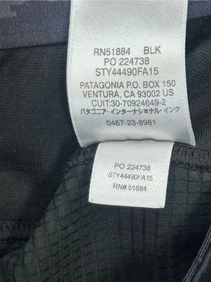 Patagonia Women’s M Black Athletic Leggings Stretch Yoga Running thumbnail 10