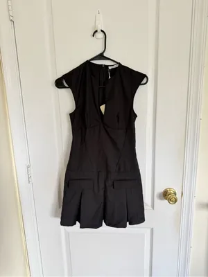 Peppermayo NEW Cassia Mini Dress in Black thumbnail 2