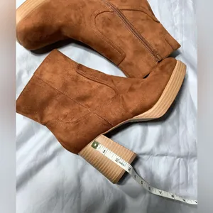 BP KEYLA platform booties NEW 🔥 Brown Size 9 thumbnail 6
