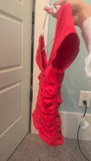 Free people red top thumbnail 5