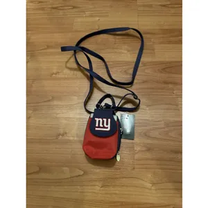 NY Giants NFL Mini Purse Plus Pouch Touch Phone ID Wallet 4" x 4" x 2" thumbnail 9