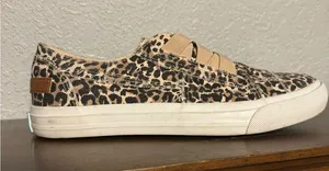 Blowfish Brown and White Sneakers with Classic Silhouette thumbnail 1