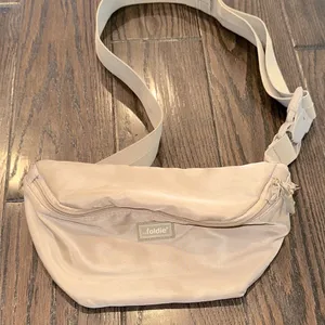 FOLDIE tan color crossbody Bag with RFID waterproof thumbnail 7