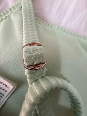 Hollister Ribbed Bikini Set Mint Green thumbnail 8