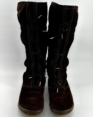 Sorel Firenzy Snow Boots Water Resistant Suede Wool Lined Knee High Brown 7.5 thumbnail 5