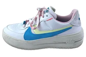 Nike Air Force 1 PLT.AF.ORM Women's White Pastel Low Top Athletic Sneakers 8.5 thumbnail 1
