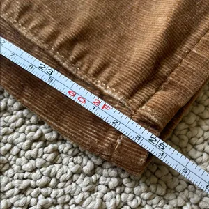 LOFT Tan Corduroy Trousers thumbnail 6