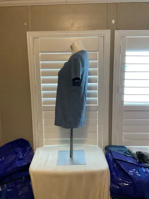 Eddie Bauer Slate blue V-neck tee thumbnail 4
