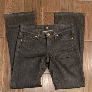 COH Women's Dark Jeans low waist bootcut belly stretch size 25 thumbnail 2