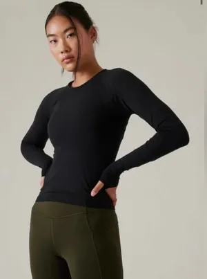 Athleta Momentum Seamless Long Sleeve Top thumbnail 1