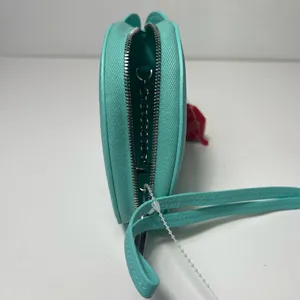 Tiffany & Co. Return To Tiffany Heart Shaped Leather Mini Bag Coin Purse Case thumbnail 14