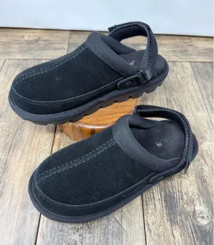 Koolaburra by UGG Burree Slingback Suede Clogs Black 1168093 Womens 7 thumbnail 1