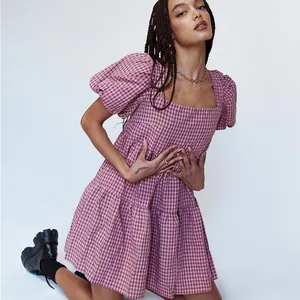 Princess Polly Zalia Mini Dress in Pink / Brown Size 4 New with tag thumbnail 2