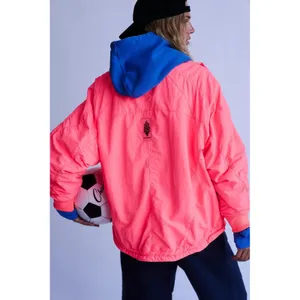 Free People Movement Women's Field Tripper Jacket Neon Coral Small NWT $198 MSRP thumbnail 2