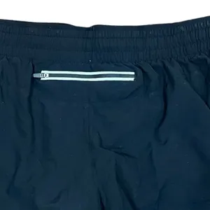 Fabletics Black Lined Running Shorts Medium Gym Workout Athletic Exercise Pocket thumbnail 3