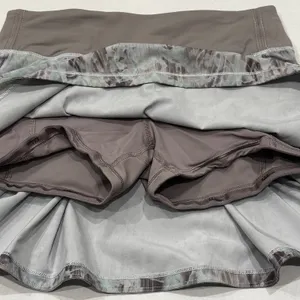 Lululemon Speed‎ Up Short Skirt Tie Dye Print Athletic Skirt Women's Size 4 thumbnail 6