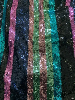 Belle Badgley Mischka Heather Rainbow Sequin Halter Mini Dress size 2. thumbnail 4