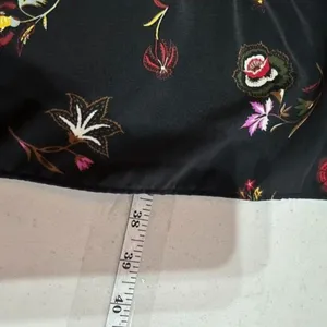 Old Navy Womens Floral Long Sleeve Velvet Trim Peasant Swing Dress Black Size XL thumbnail 14