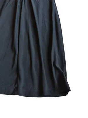 Komarov Black Ruched Cowl Neck Shift Dress Sleeveless Cocktail Medium Women's thumbnail 8