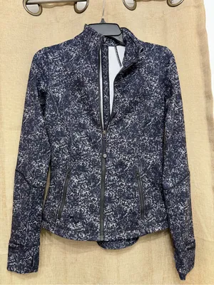 lululemon athletica Navy Speckle Full-Zip Utility Jacket thumbnail 2