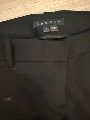 Theory Pants Wool black thumbnail 2