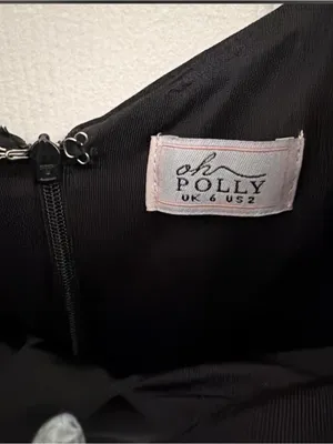 Oh Polly San Marino Maxi Dress in Black thumbnail 2