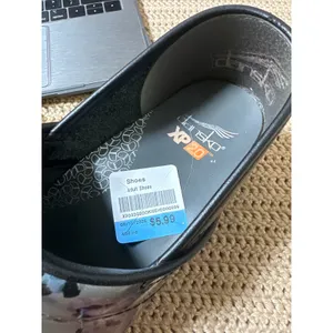 Dansko XP 2.0 Silver Leopard Metallic Patent Leather Clogs Shoes Womens 38 thumbnail 2