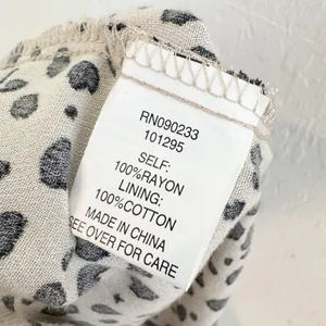 Pacsun Lottie Moss Leopard Crepe Dress XS Y2K Grunge Club Wear Indie Sleaze Chic thumbnail 9