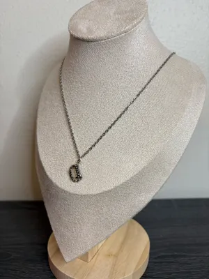 Handmade Silver Vampire Teeth Necklace  thumbnail 4