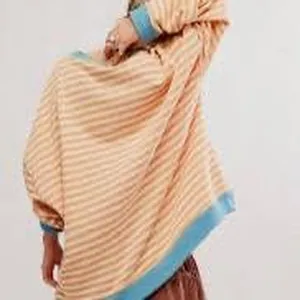Free People ( We The Free) Oversized Classic Crewneck thumbnail 2