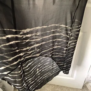 Zara high-low sheer midi dress, size xs thumbnail 6