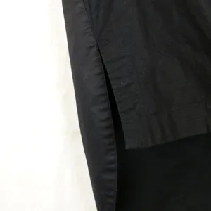 Alpha60 High Low Tunic Top Womens S Black Linen Cotton Lagenlook Minimalist Chic thumbnail 5