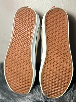 VANS Old Skool Shoe Original Icon Leather Canvas Sneakers Size 9.5 Women’s 8 Men thumbnail 7