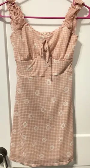 No Boundaries Pink Floral Dress thumbnail 1