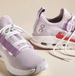 On Cloudeasy Running Lilac Mesh Athletic Sneakers thumbnail 1