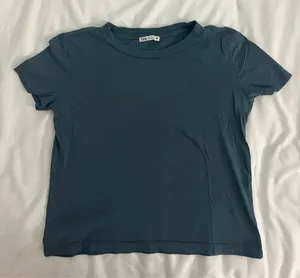 ZARA Short Sleeve Crewneck T-Shirt thumbnail 1