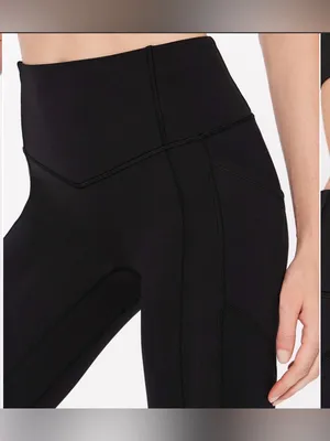 Lululemon All The Right Places Crop II 23" legging black size 6 thumbnail 3