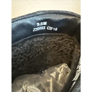 b.o.c Women's Black Suede Fleece‎ Lined Booties Size-9.5 thumbnail 5