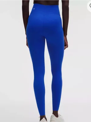 Lululemon Glow Up Super-High-Rise Tight 28” Leggings Blue Size 8 NWT thumbnail 2