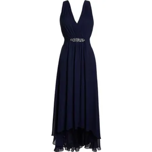 Eliza J Crystal Detail High-Low Gown thumbnail 9